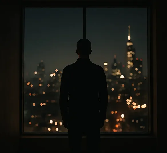 benefits picture men near window