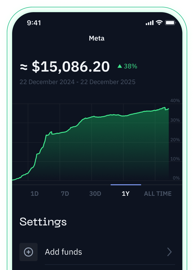 Meta screenshot